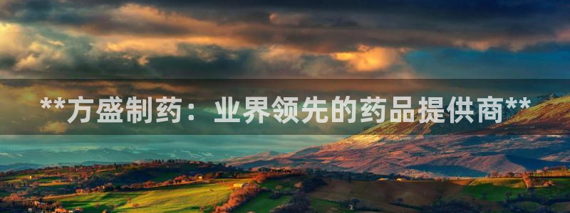 九游老哥俱乐部官网登录：**方盛制药：业界领先的药品提供商**