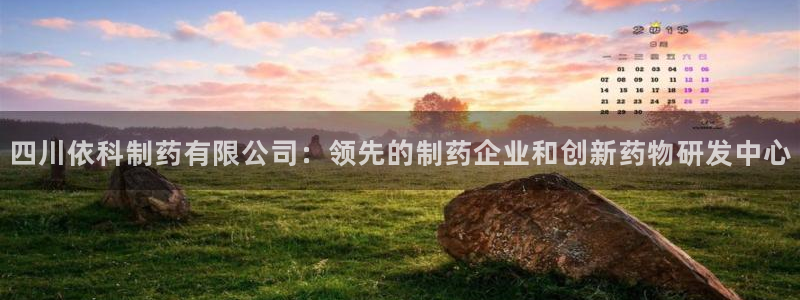 老哥吧九游会下架吗：四川依科制药有限公司：领先的制药企业和创新药物研发中心