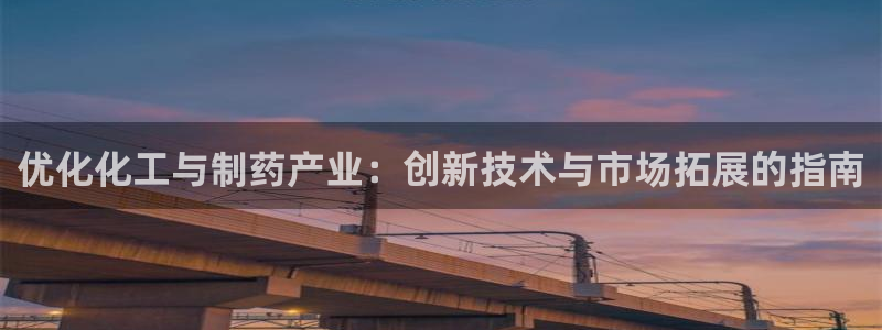 老哥俱乐部是干什么的：优化化工与制药产业：创新技术与市场拓展的指南