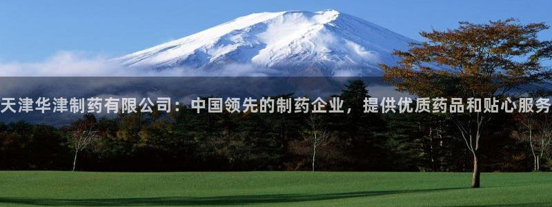 九游会老哥必备的交流社区：天津华津制药有限公司：中国领先的制药企业，提供优质药品和贴心服务