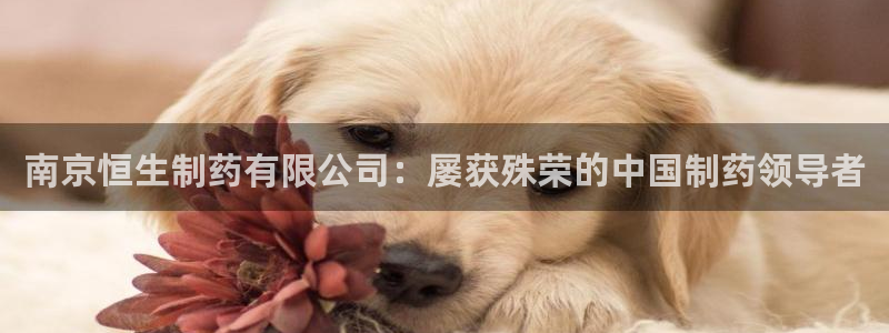 九游老哥俱乐部官网登录：南京恒生制药有限公司：屡获殊荣的中国制药领导者