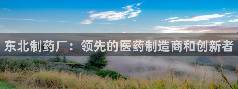 ag九游会老哥俱乐部：东北制药厂：领先的医药制造商和创新者