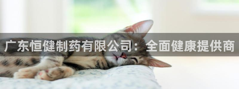 ag九游会老哥俱乐部：广东恒健制药有限公司：全面健康提供商