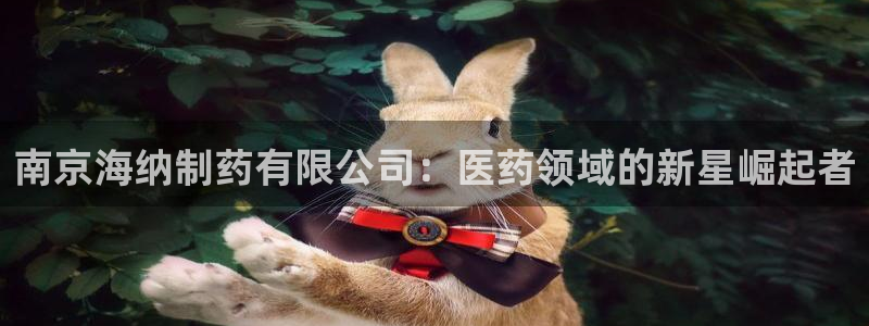 九游老哥俱乐部登录：南京海纳制药有限公司：医药领域的新星崛起者