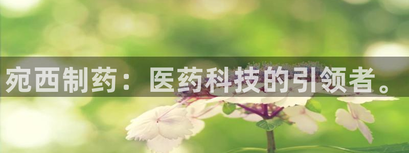 九游会老哥俱乐部官网：宛西制药：医药科技的引领者。