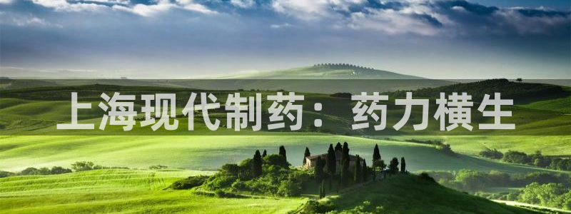 九游老哥俱乐部官网登录不了：上海现代制药：药力横生